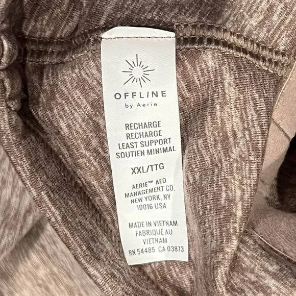 Offline by Aerie Recharge Least Support Tan Bra Women’s 2XL - Picture 3 of 4